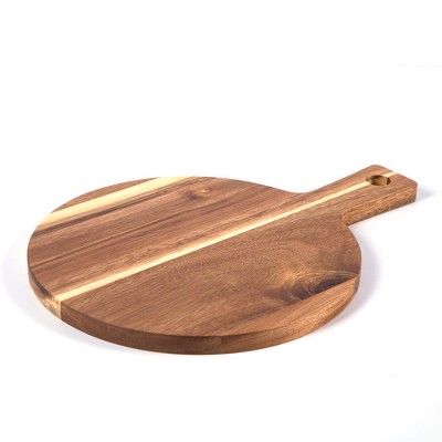 Wholesale Round Acacia Wooden Pizza Cutting Board