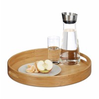 Universal Use Easy To Clean Safe Tea Tray Bamboo