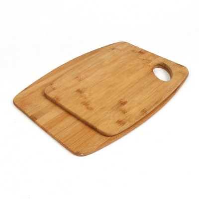 Wholesale Custom Size Meat Kitchen Bamboo Cutting Board Set