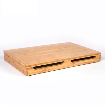 Cheap Natural Bamboo Wooden Storage Display