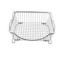 Metal Wire Dish Rack  Kitchen Storage Rack Shelf Mesh Wire Kitchen Vegetable Bedroom Sundries Snacks Organizer  Storage Basket