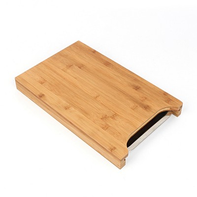 New Design Durable Small Bamboo Cutting Board with Tray